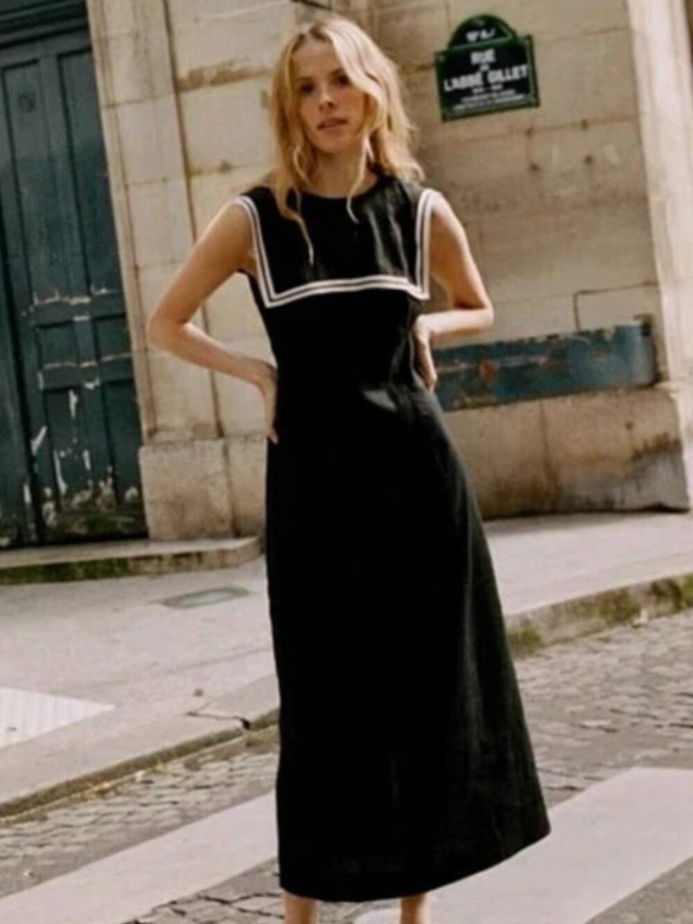 DÔEN Matilda midi dress Sz 8